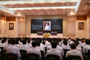 สพป.อุดรธานี เขต 1 เข้าร่วมพิธีสวดพระพุทธมนต์และทำบุญตักบาตรถวายพระราชกุศล แด่สมเด็จพระนางเจ้าสิริกิติ์ พระบรมราชินีนาถ พระบรมราชชนนีพันปีหลวง เนื่องในวันคล้ายวันพระราชสมภพ และวันแม่แห่งชาติ